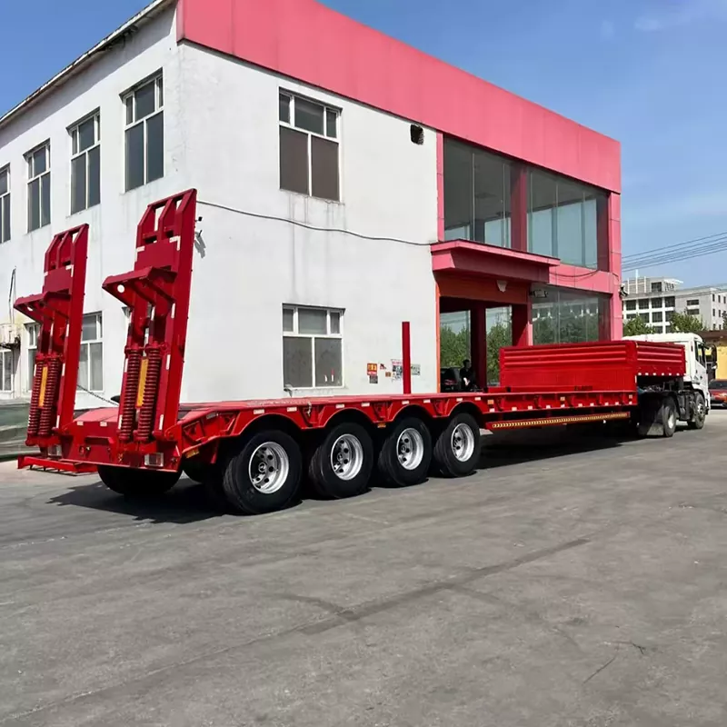 Semirremolque Lowboy de 3 ejes