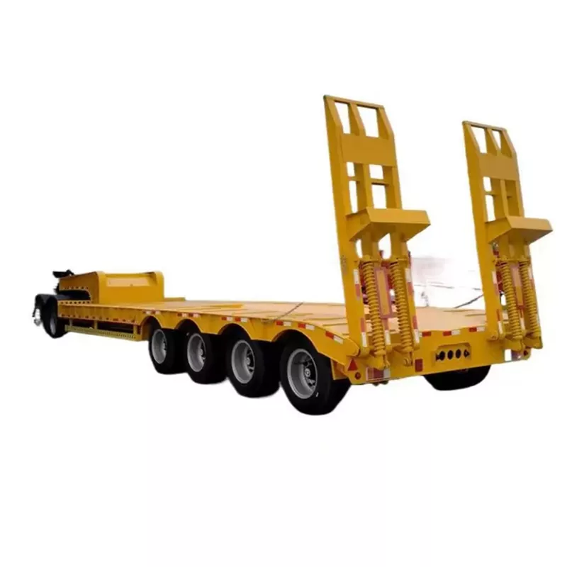 Semirremolque Lowboy de 4 ejes