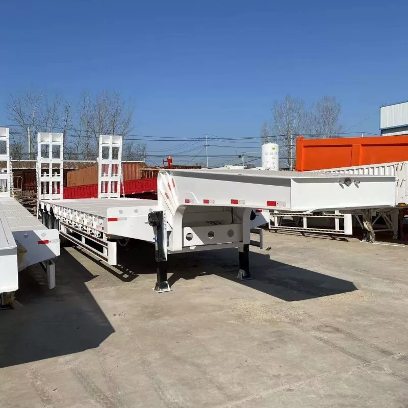 Semirremolque hidráulico de transporte pesado de 6 ejes
