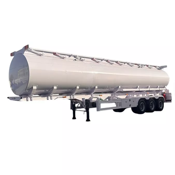 Semirremolque cisterna de aleación de aluminio