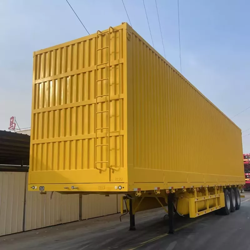 Semirremolque de caja cerrada estándar