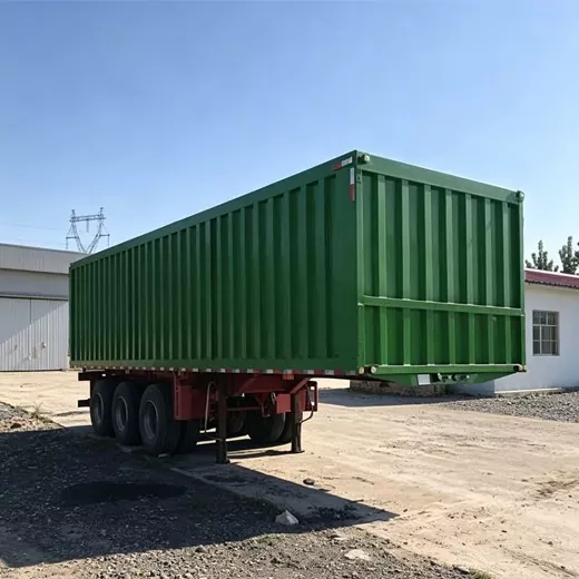 Semirremolque de caja cerrada ensanchada
